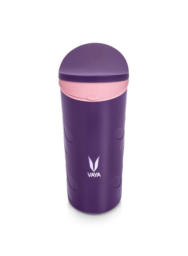 VAYA DRYNK Plastic Bottle, Set of 1, 280 ml, Purple Pink - Image 1